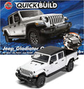 Airfix Quickbuild Jeep Gladiator (JT) Overland Pickup Truck Brick Building Plastic Model Kit Vehicle J6039(Pack of 1)