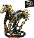 Mechanical Horse Building Block Set Build &amp Pose with Movable Legs – Engaging DIY Model Kit for Kids and Teens