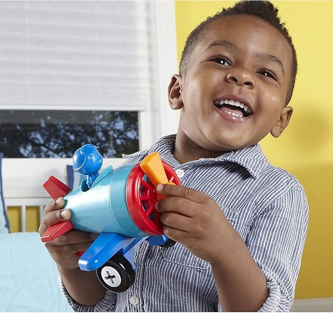 Learning Resources 1-2-3 Build it! Car Boat Plane 15 Pieces