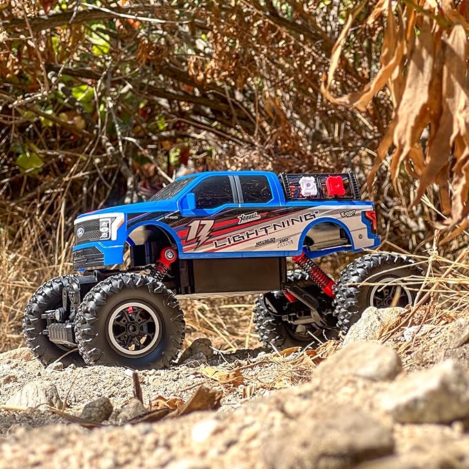 NKOK Ready to Run Mean Machines R/C Rock Crawler Ford F-150 Lightning
