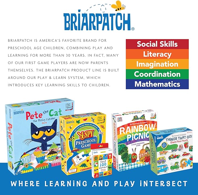 Briarpatch Richard Scarry's Busytown Seek and Find Game Based on Early Reader Books for Preschool Kindergarten and 1st Grade