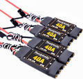 Readytosky 40A ESC OPTO 2-6S Brushless ESC Electronic Speed Controller for F450 450mm F550 S500 ZD550 RC Helicopter Quadcopter(4PCS)