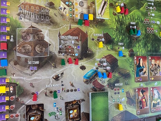 Renegade Game Studios Architects of the West Kingdom Board Game – Strategic Worker-Placement for 1-5 Players