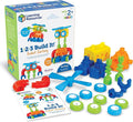Learning Resources 1-2-3 Build It! Robot Factory - Building Toys Early Engineering and Science STEM Activities Fine Motor Skills Toddler Explorer Kit Construction Bots Boys and Girls Gifts