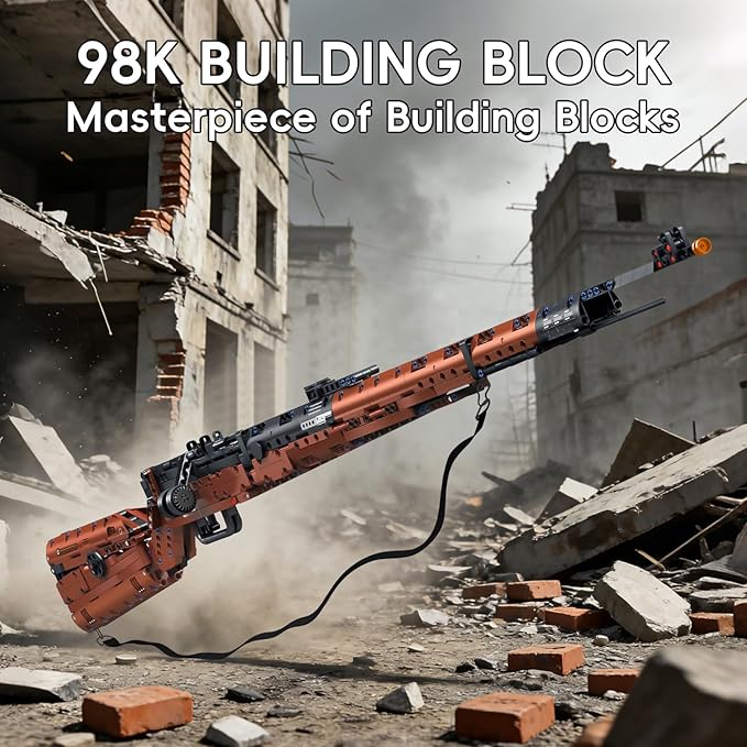 98K Building Blocks Set 1206 Pcs Plastic Particle Interlocking Construction Kits Display for Adults and Teens