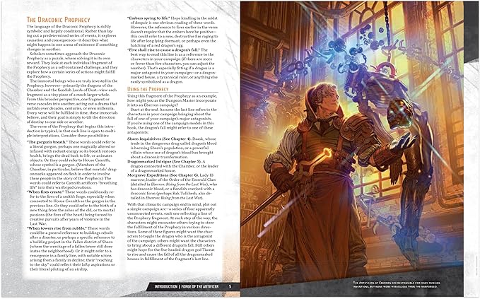Dungeons &amp Dragons Eberron: Forge of The Artificer (D&ampD Rules Expansion Book)