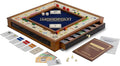 Monopoly Trophy Edition by WS Game Company — Premium 2-Tone Wooden Cabinet with 2 Storage Drawers | Gold-Tone Die-Cast Tokens | Wooden Houses and Hotels | Luxury Board Game for 2–6 Players