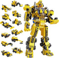 Robot Building Toys for 6 7 8 9 10 11 12 13 14 Years Old Kids | 25-in-1 Construction Blocks Sets for Robot or Trucks Christmas Birthday Gifts for Age 6-8 7-9 8-14 yrs Boys