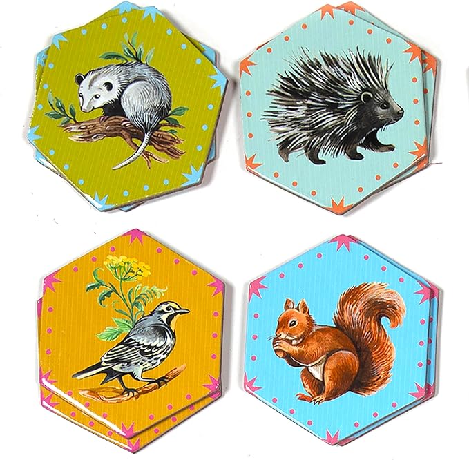 eeBoo: Memory and Matching Game - Life in a Meadow - 24 Pairs Develops Recognition Concentration Memory &amp Vocabulary Skills Age 3+
