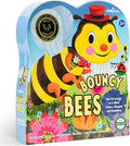 eeBoo: Bouncy Bees - Basic Skills Learning Strategy Board Game Learn Colors-Numbers-Shapes Card Set Collection Preschool Play Kids 3+ 2-4 Player