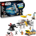 LEGO Star Wars SMART Play: Luke’s Red Five X-Wing Interactive Building Toy - All-in-One Set - Reacts to How You Move and Play with a SMART Brick - Gift for Boys Girls Kids Ages 6+ - 75423