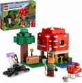 Lego 21179 Minecraft The Mushroom House Building Toy Set for Children from 8 Years Old Gift Idea with Figures