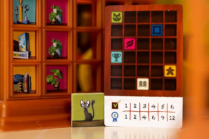 My Shelfie Board Game - Organize Your Shelf and Show Off Your Treasures! Strategy Game Fun Family Game for Kids and Adults Ages 8+ 2-4 Players 30 Minute Playtime Made by Lucky Duck Games