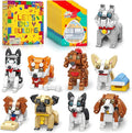 HIGH GODO 9pack Party Favors Mini Dogs Building Set Adorable Animals Building Set for Goodie Bags Stuffers Party Favors Birthday Gift for Teens 14+ (1002PCS)
