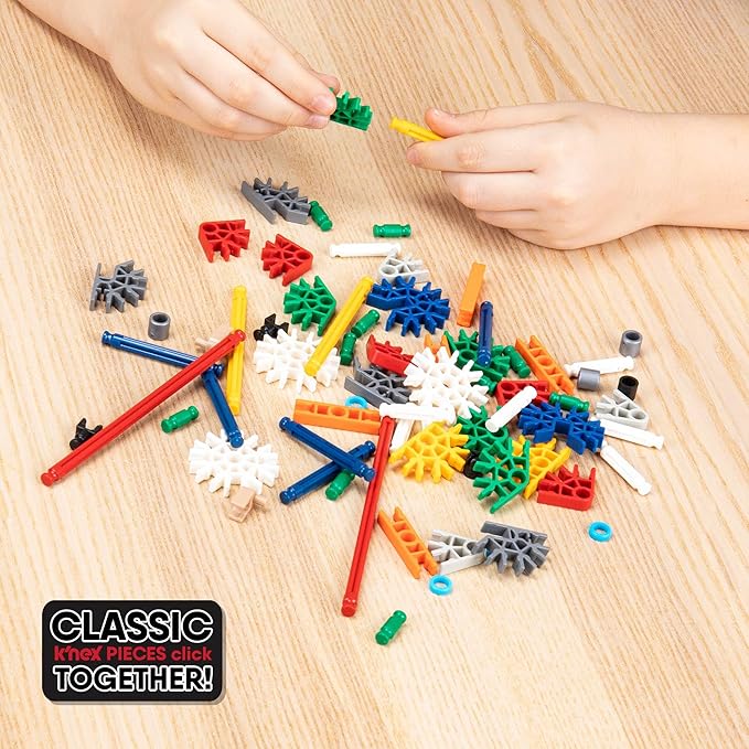 K'NEX - 100 Model Building Set ‚ 863 Pieces STEM Building Kid Construction Set‚ Ages 7+