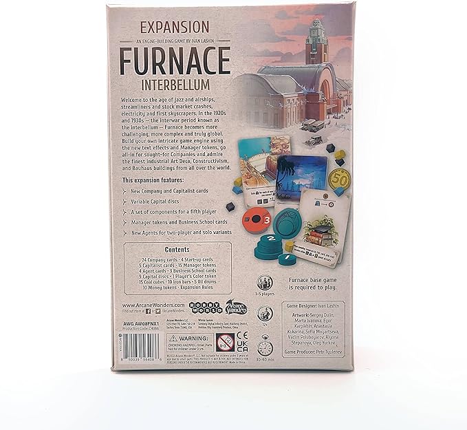 Furnace: Interbellum Board Game