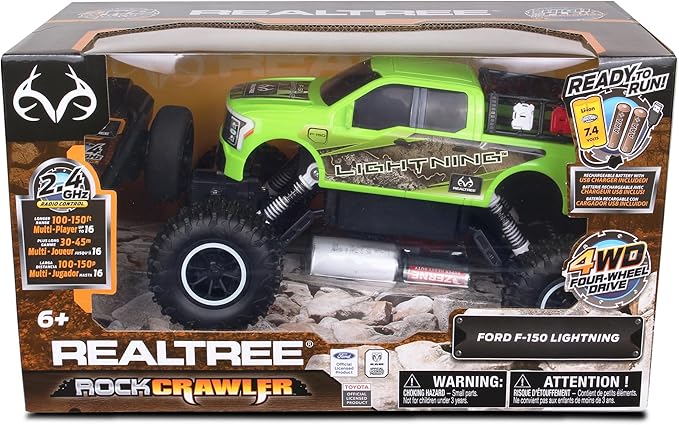 Ready to Run Realtree R/C Ford F-150 Lightning Rock Crawler