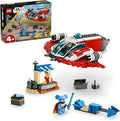 LEGO Star Wars: Young Jedi Adventures The Crimson Firehawk Kids’ Starter Set Buildable Toy Starship Speeder Bike Vehicle 3 Characters Gift Idea for Boys and Girls Aged 4 and Up 75384