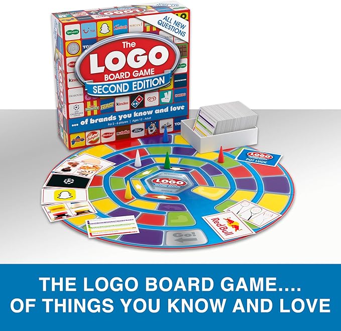 Drumond Park T73162 Logo Board Game – 2nd Edition