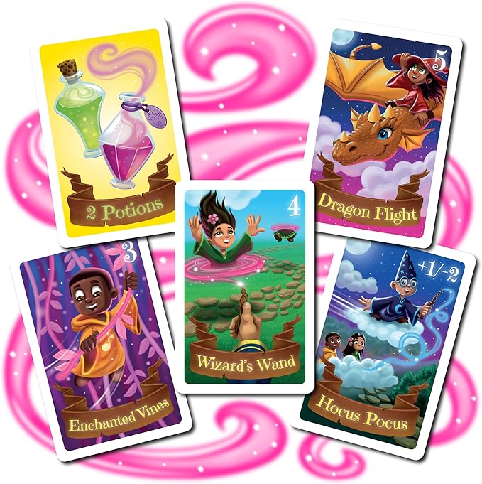 My First Magic School Board Game - A Magical Wizard Adventure Game for Kids Ages 5 and Up Learn New Skills While Casting Spells and Racing Across The Enchanted Grounds