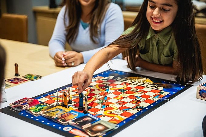 PragerU: Celebrate America - Race to The White House Board Game USA Trivia Game America’s 250th Anniversary Edition Families &amp Kids 8+ 2+ Players Made in America