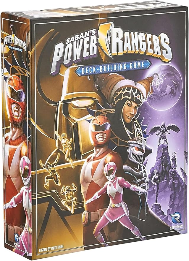Renegade Game Studios Power Rangers Deck-Building Game 2-4 Players Ages 13+ Core Set