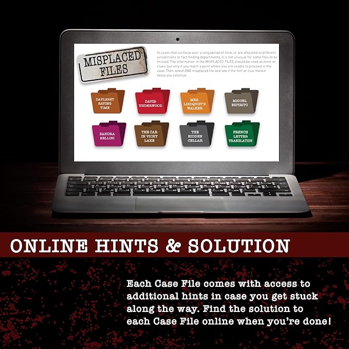 Murder Mystery Party Case Files: Mile High Murder for 1 or More Players Ages 14 and Up