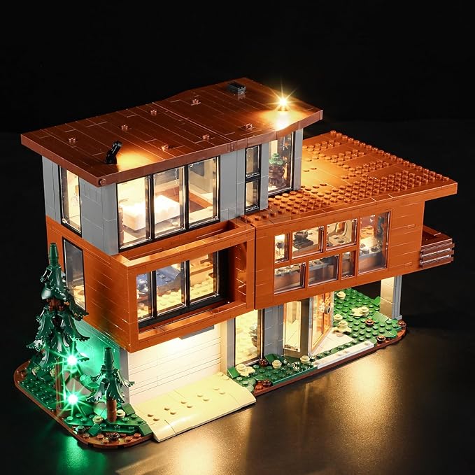 YEABRICKS LED Light for 21354 Ideas Twilight The Cullen House Building Blocks Model (Building Set NOT Included)
