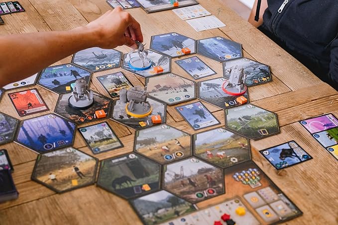 Stonemaier Games: Expeditions (Base Game) by Jamey Stegmaier | A Competitive Engine Building &amp Exploration Strategy Board Game Set in an Alternate European History 1920+ | 1-5 Players 90 Mins