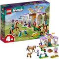 LEGO Friends Horse Training 41746 Toddler Building Toy Great Birthday Gift for Ages 4+ with 2 Mini-Dolls Stable 2 Horse Characters and Animal Care Accessories