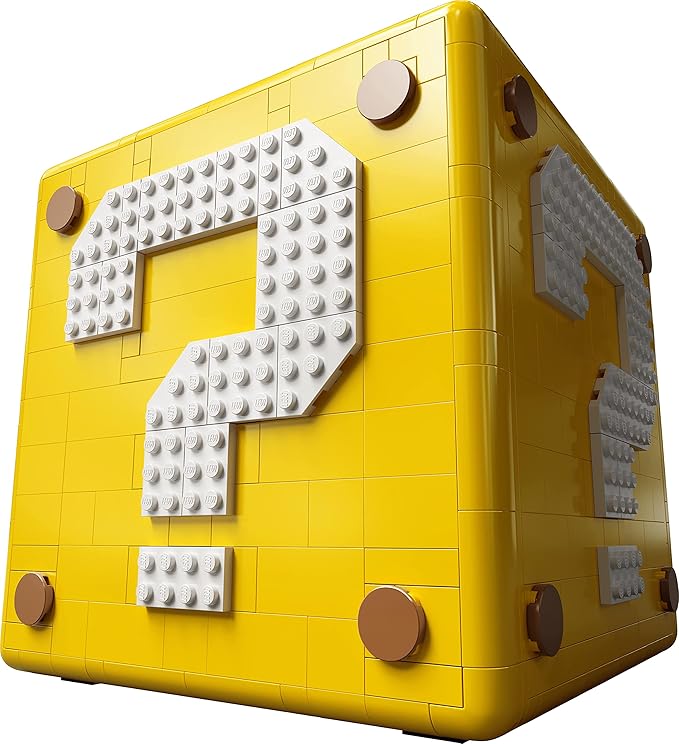 Lego Super Mario Fragezeichen-Block aus Super Mario 64