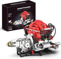 L4 Engine Building SetVisible 4-Cylinder Engine Model Kit that Run with App Control &amp Light and Motor STEM Mechanical Engineering Toy for Adults Ideal Gift &amp Display for Home and Office