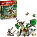 LEGO NINJAGO The Dragon of Life Building Toy for Boys &amp Girls - Poseable Dragon Toy Figure &amp Playset for Kids Ages 9+ - W/Mini Mech &amp 8 Minifigures for Pretend Play - Gift Idea for Birthd
