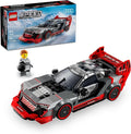LEGO Speed Champions Audi S1 e-tron Quattro Race Car Toys - Building Toys for Kids Boys &amp Girls Ages 9+ - Design Details &amp 1 Minifigure - Car Model Kit Birthday Gift - 76921