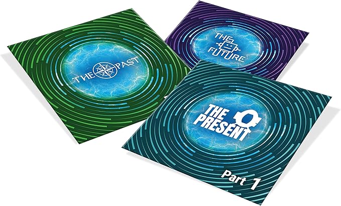 Escape Room The Game Family Edition - with 3 Exciting Time Travel Games | Solve The Mystery Board Game for Family Kids &amp Teens (English Version)