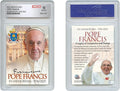 Pope Francis 1936-2025 in Memoriam Collectors Official Trading Card - Graded Gem-Mint 10