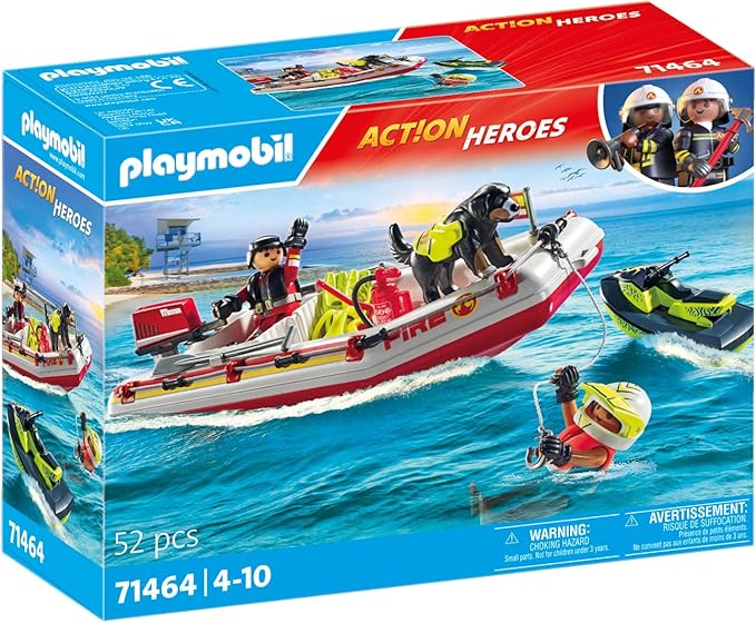 Playmobil Fireboat with Aqua Scooter