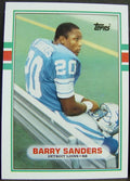 Barry Sanders 1989 Topps Traded rookie card in MINT CONDITION