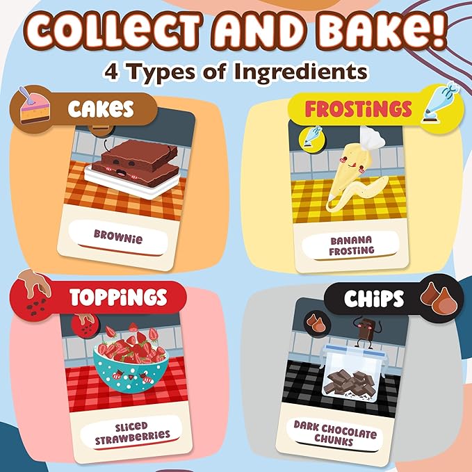 ThinkPsych Secret Recipes - The Sneaky Baking Game for The Whole Family - 2-5 Players - Family Board Games for Kids and Adults - Ages 9+