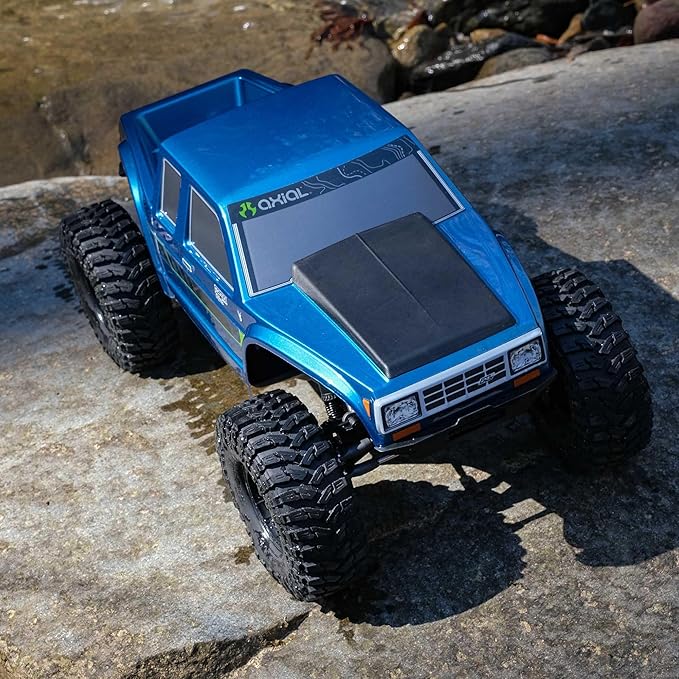Axial RC Truck 1/10 SCX10 III Coyote 4X4 RTR Brushed Rock Crawler Blue AXI-2036T2 (Battery and Charger Not Included)
