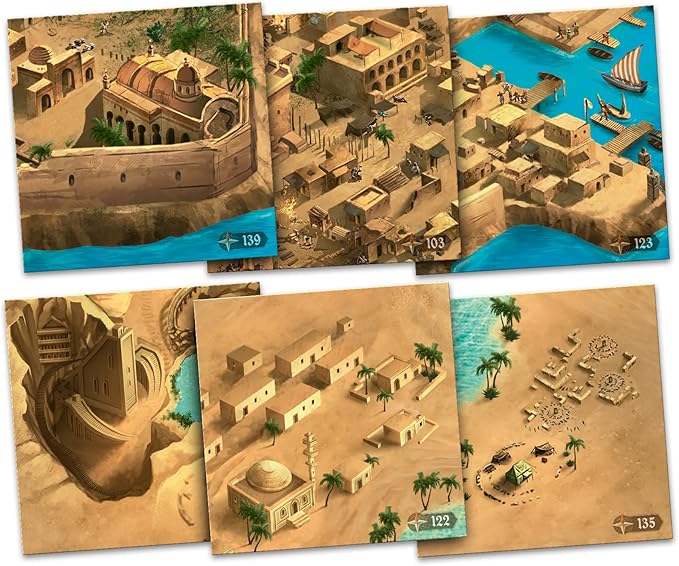 Destinies Sea of Sand Board Game Expansion - Immersive Storytelling and Adventure for Tabletop Enthusiasts Ages 14+ 1-3 Players 120-150 Minute Playtime Made by Lucky Duck Games