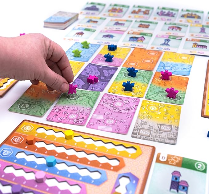AEG &amp Flatout Games | Propolis - Big Engine Building Worker Placement Strategy Game in a Small Box | Deploy Bees Build Hives | Ages 10+ | 1-4 Players