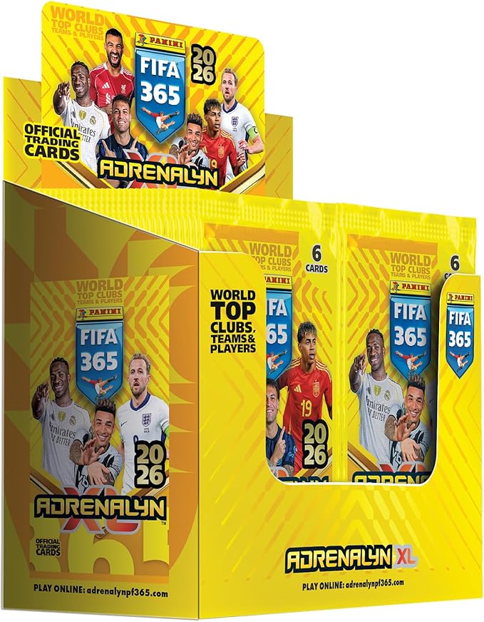 Panini FIFA 365 Adrenalyn XL Trading Cards - x50 Packs