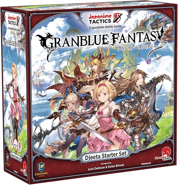 Japanime Tactics: Granblue Fantasy - Special Bundle | from The Creator of Dragon Fire | Strategize and Battle | 2-4 Players Ages 14+