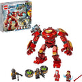 LEGO Marvel Avengers Iron Man Hulkbuster Versus A.I.M. Agent 76164 Cool Interactive Brick-Build Avengers Playset with Minifigures (456 Pieces)