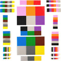 Strictly Briks Building Brick Starter Kit 1008 Pack - Compatible with Lego &amp All Major Brick Brands Classic Style Kids Building Blocks Toys Vibrant Colors