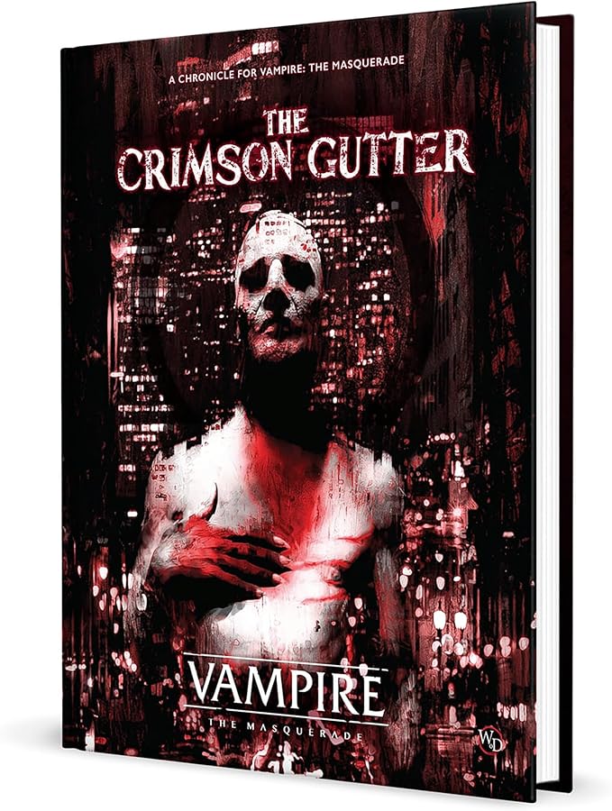 Renegade Game Studios Vampire the Masquerade 5th Edition Chronicle Book: The Crimson Gutter Hardcover RPG
