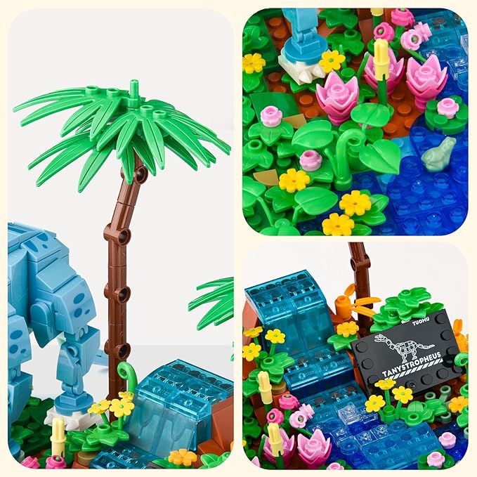 BNG Dinosaur World Building SetJurassic Animal Building Collection Toys Gifts for Adults(541PCS)