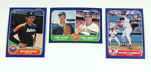 1986 Fleer Baseball Complete Set (660) Canseco Rookie Ryan Clemens