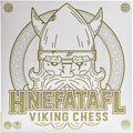 Hnefatafl Two Player Strategy Game with Wooden Game Board for Kids and Adults